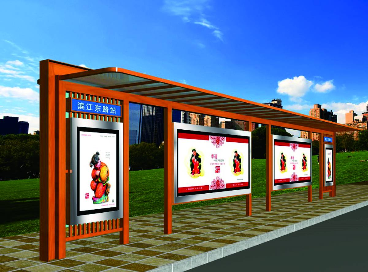 仿古公交候車(chē)亭